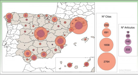 Mapa Investigación en España