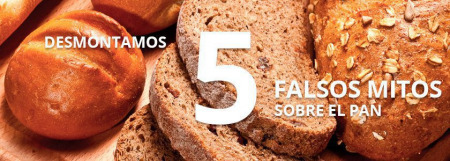 5 Falsos mitos que giran alrededor del pan